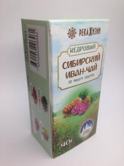 «Сибирский Иван-чай» Кедровый (20 фильтр пакетов по 2г)
